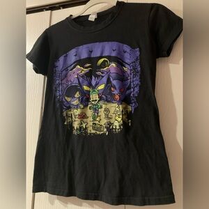 Youth Black Graphic T-Shirt